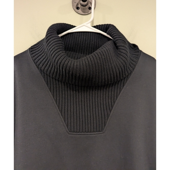 Varley Cavello Longline Sweater Turtleneck Tunic Size Medium - Picture 4 of 8